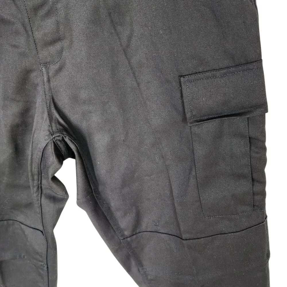 Rothco BDU Tactical Cargo Pants Mens Large Regular Black NWT Mil-Spec Combat